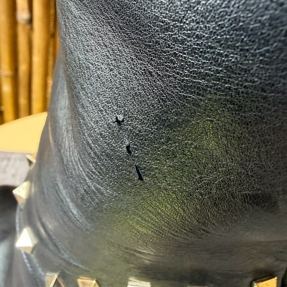 VALENTINO GARAVANI pull-up rockstars knee high boots - Picture 7 of 10